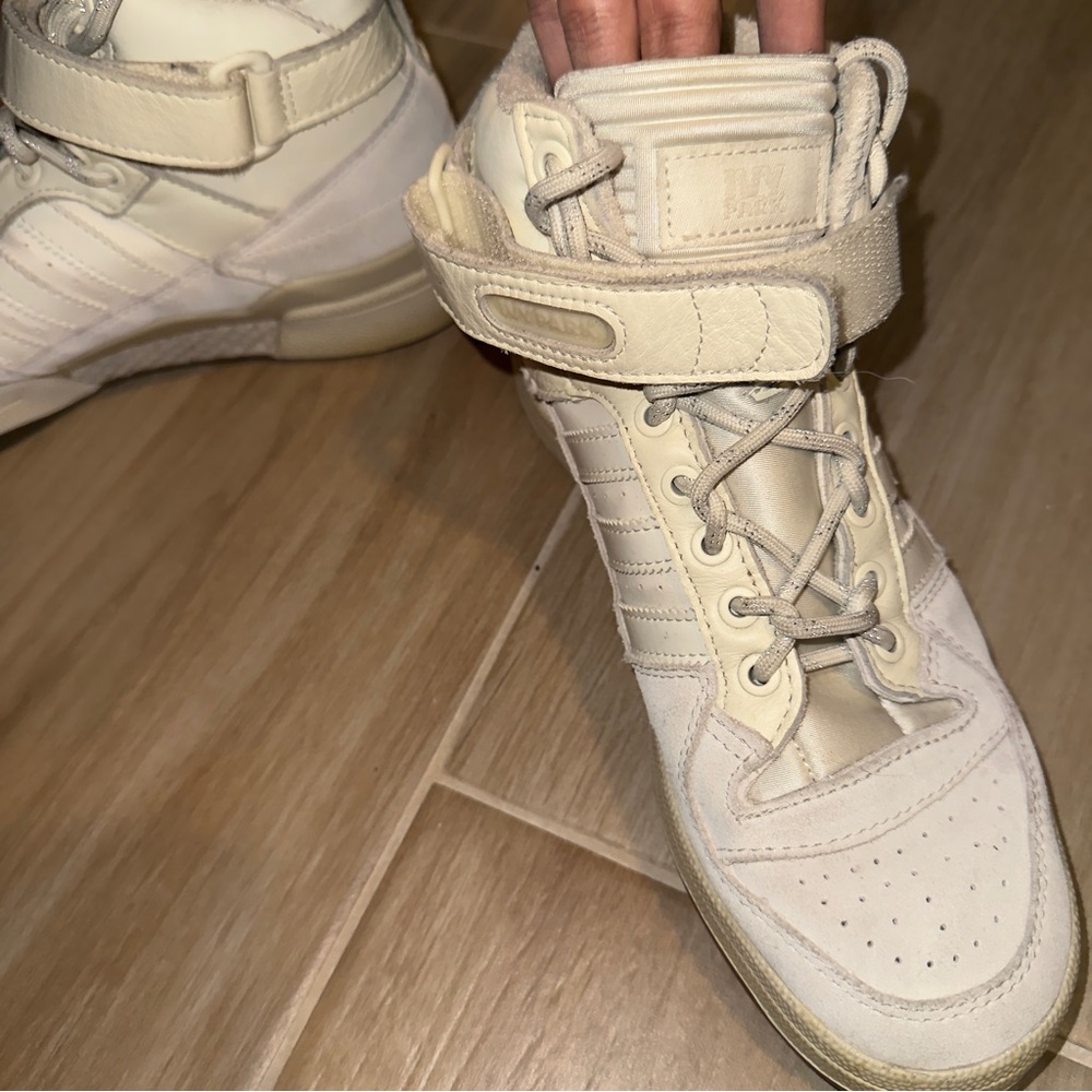 Adidas X IVYPARK Beige High-Top Sneakers